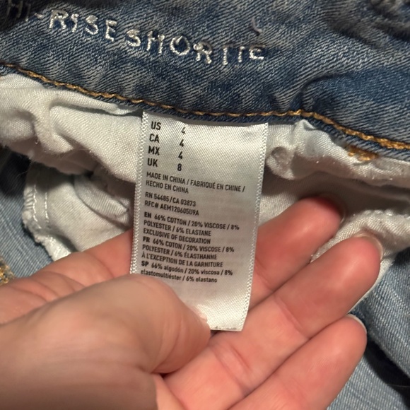 Distressed Denim Shorts - Picture 3 of 3